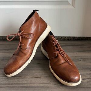 Cole Haan Grand OS chukka boot in Woodbury leather